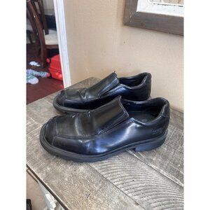 Dr Doc Martens Lennon Loafer Shoes Men's 12 US Black Smooth Leather 9A50